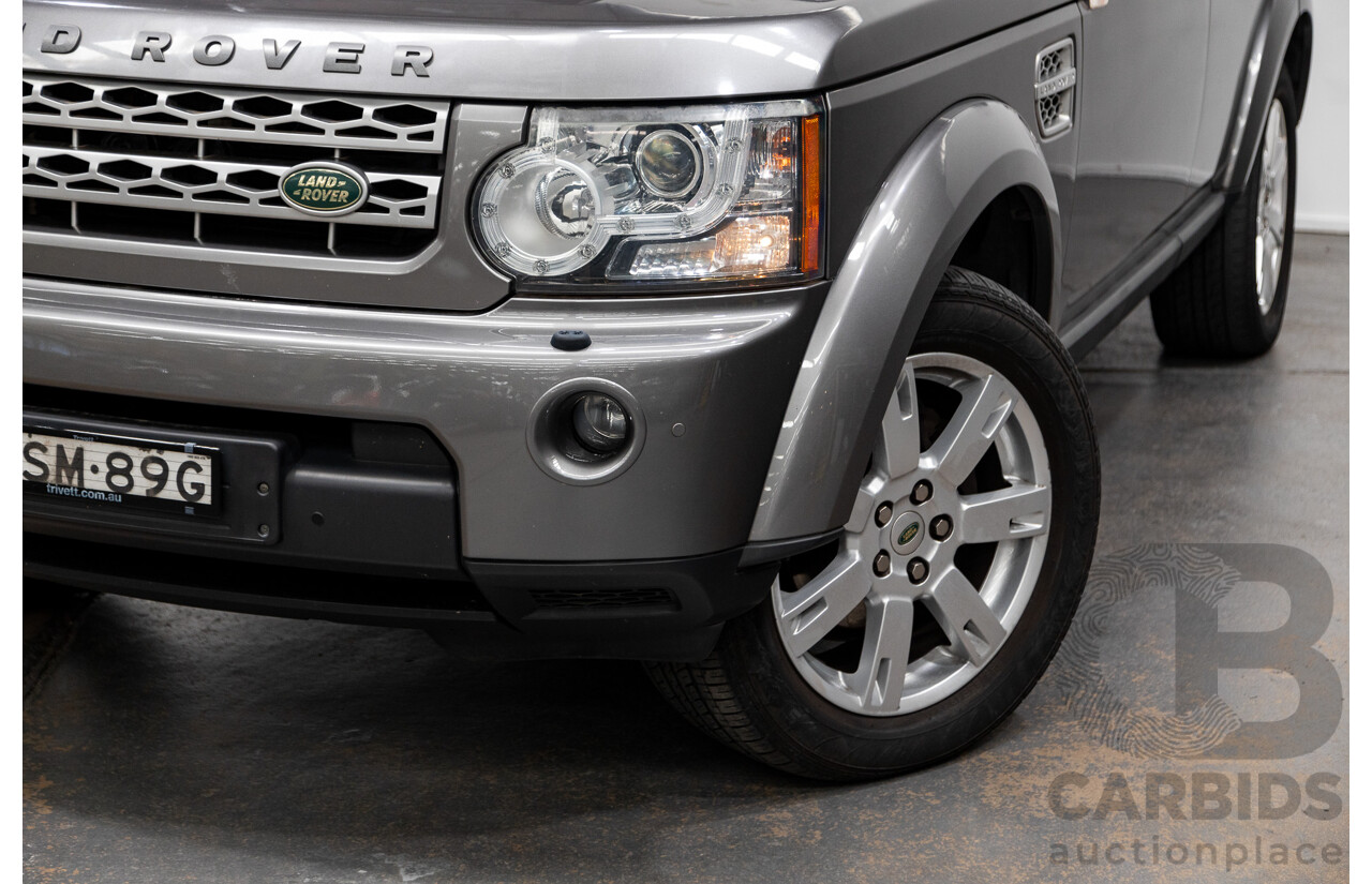 9/2010 Land Rover Discovery 4 (4x4) TDV6 MY10 4d Wagon Grey Turbo Diesel 2.7L