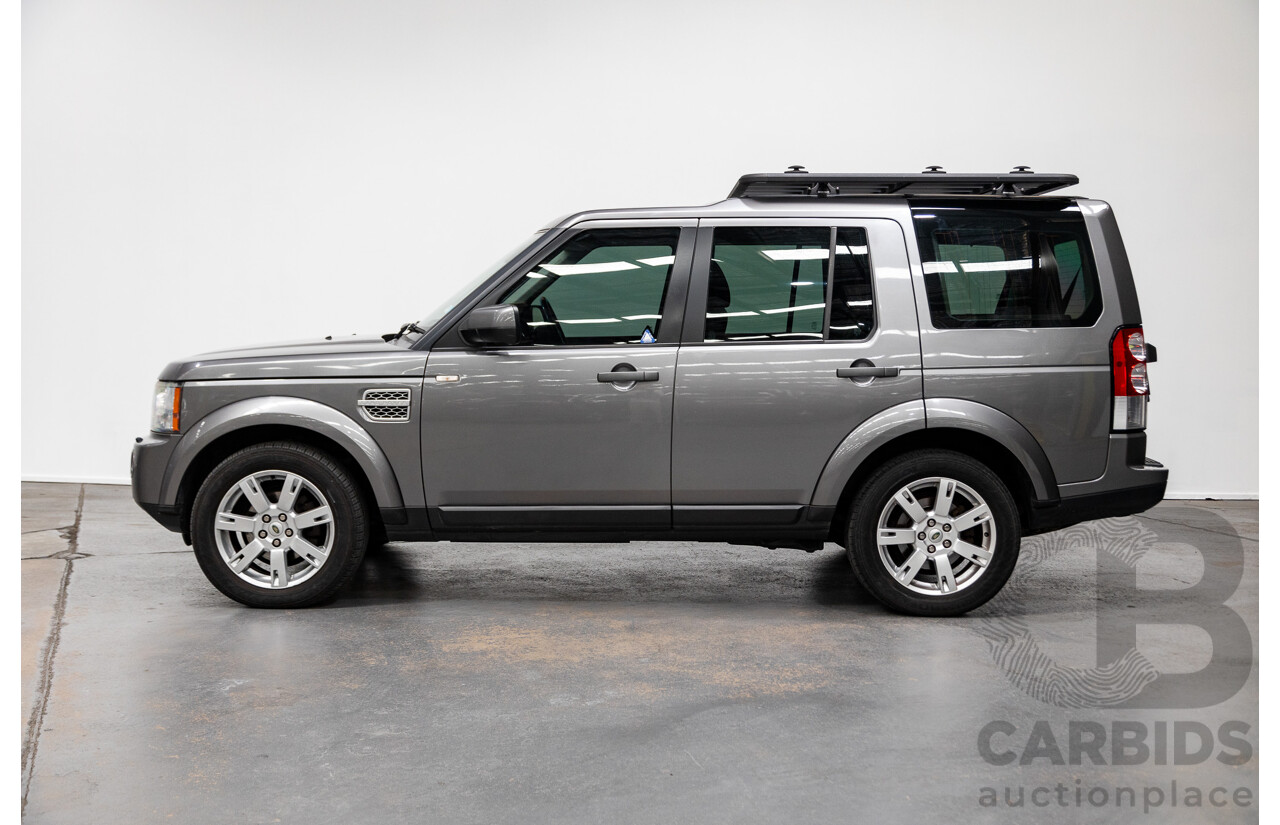 9/2010 Land Rover Discovery 4 (4x4) TDV6 MY10 4d Wagon Grey Turbo Diesel 2.7L