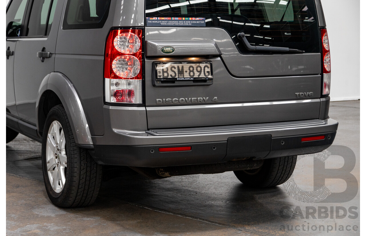 9/2010 Land Rover Discovery 4 (4x4) TDV6 MY10 4d Wagon Grey Turbo Diesel 2.7L
