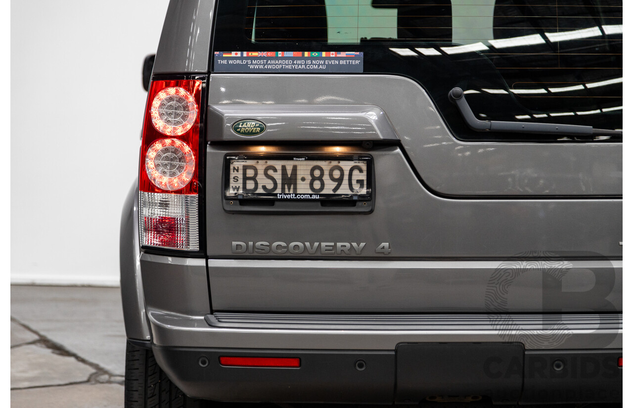 9/2010 Land Rover Discovery 4 (4x4) TDV6 MY10 4d Wagon Grey Turbo Diesel 2.7L