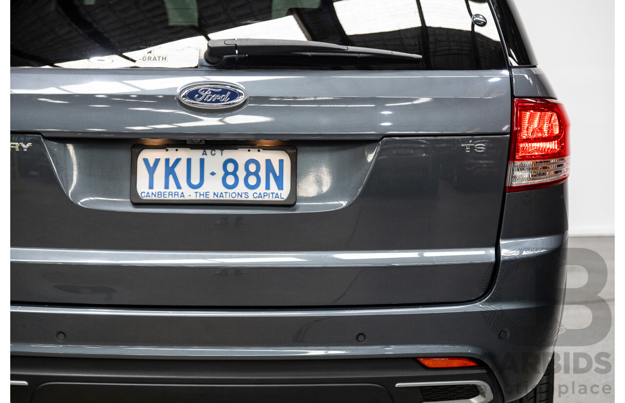 10/2014 Ford Territory TS (rwd) SZ MK2 4d Wagon Grey 4.0L
