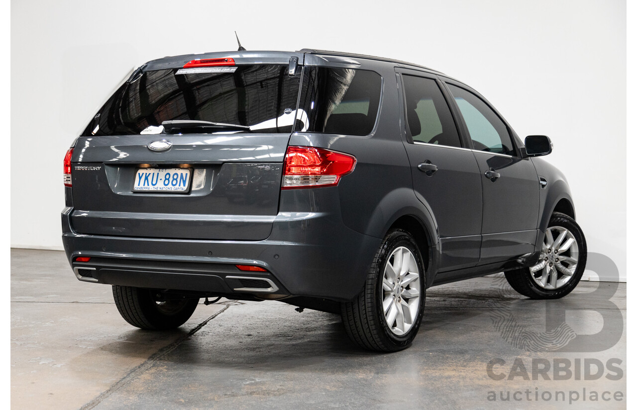 10/2014 Ford Territory TS (rwd) SZ MK2 4d Wagon Grey 4.0L