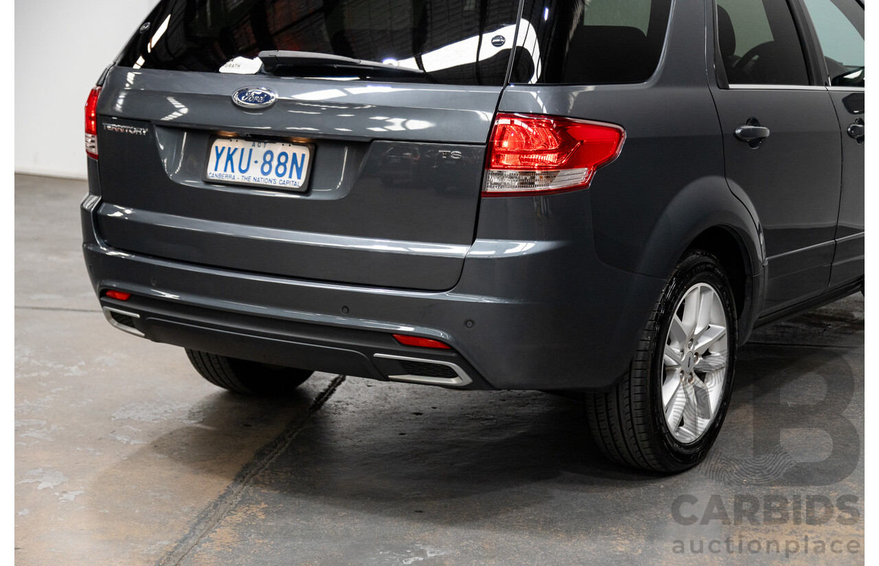 10/2014 Ford Territory TS (rwd) SZ MK2 4d Wagon Grey 4.0L