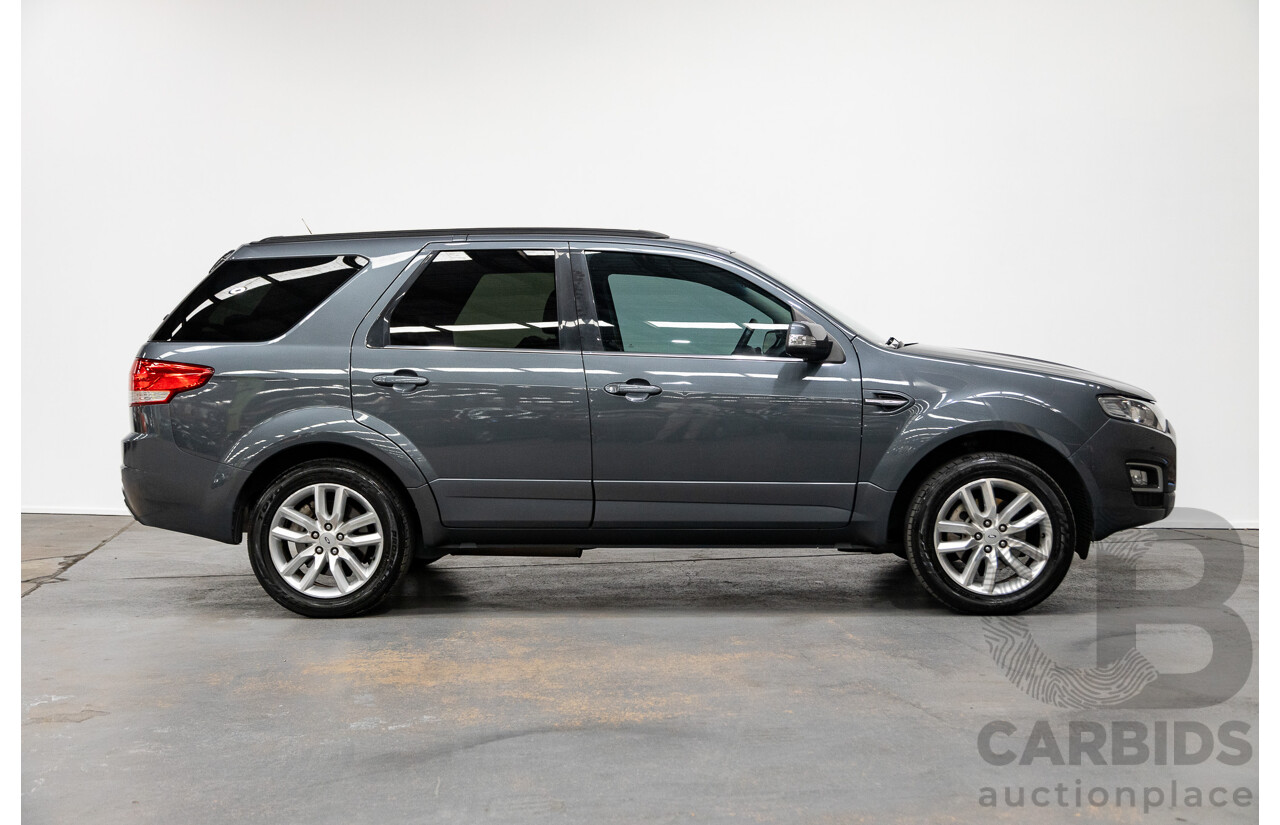 10/2014 Ford Territory TS (rwd) SZ MK2 4d Wagon Grey 4.0L
