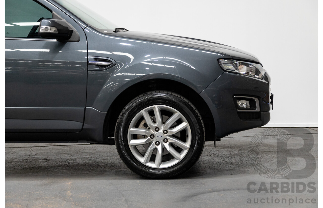 10/2014 Ford Territory TS (rwd) SZ MK2 4d Wagon Grey 4.0L