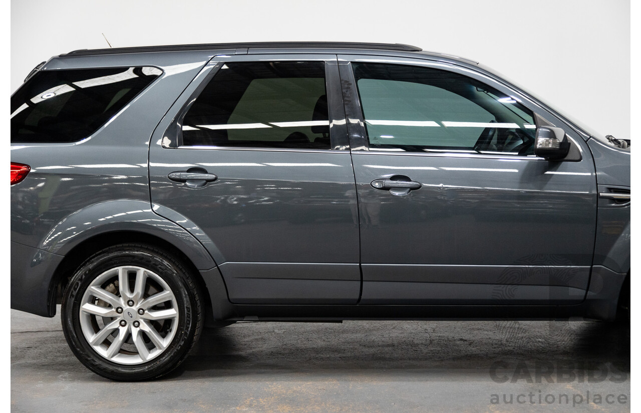 10/2014 Ford Territory TS (rwd) SZ MK2 4d Wagon Grey 4.0L