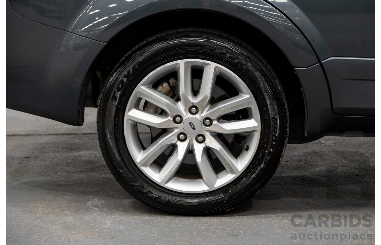 10/2014 Ford Territory TS (rwd) SZ MK2 4d Wagon Grey 4.0L