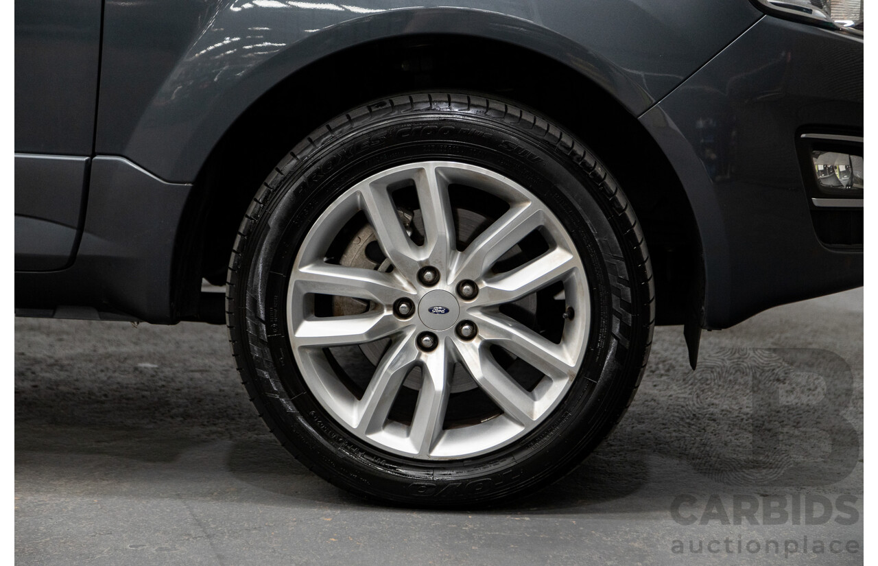 10/2014 Ford Territory TS (rwd) SZ MK2 4d Wagon Grey 4.0L
