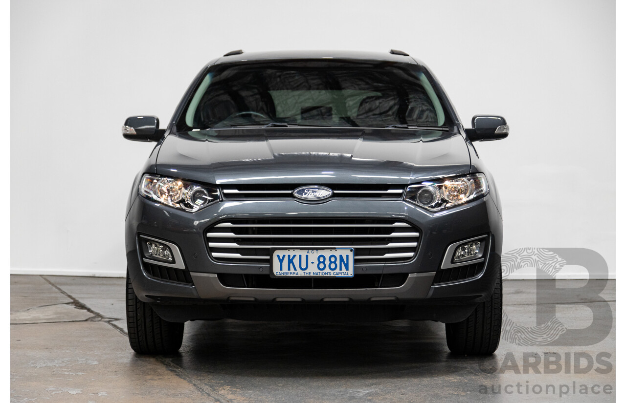 10/2014 Ford Territory TS (rwd) SZ MK2 4d Wagon Grey 4.0L