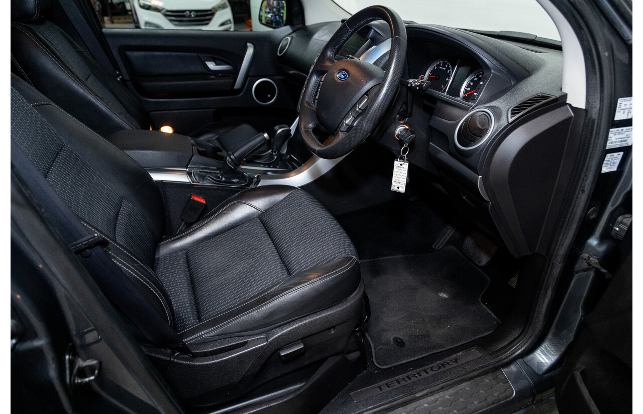 10/2014 Ford Territory TS (rwd) SZ MK2 4d Wagon Grey 4.0L