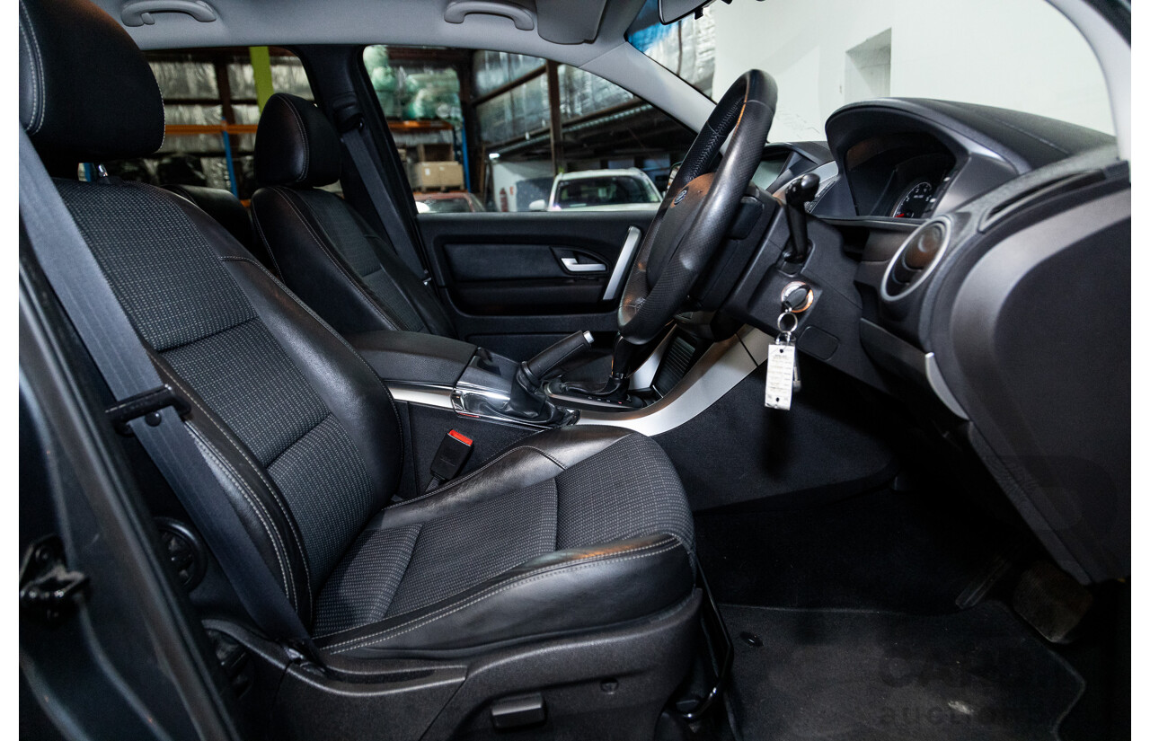 10/2014 Ford Territory TS (rwd) SZ MK2 4d Wagon Grey 4.0L