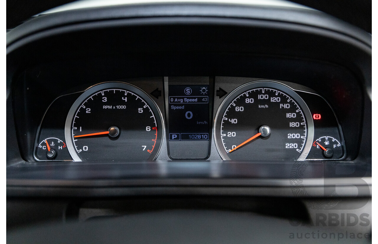 10/2014 Ford Territory TS (rwd) SZ MK2 4d Wagon Grey 4.0L