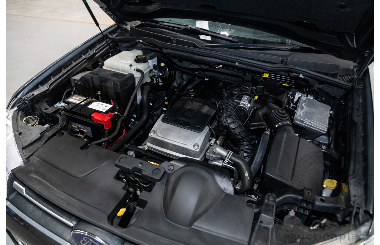 10/2014 Ford Territory TS (rwd) SZ MK2 4d Wagon Grey 4.0L