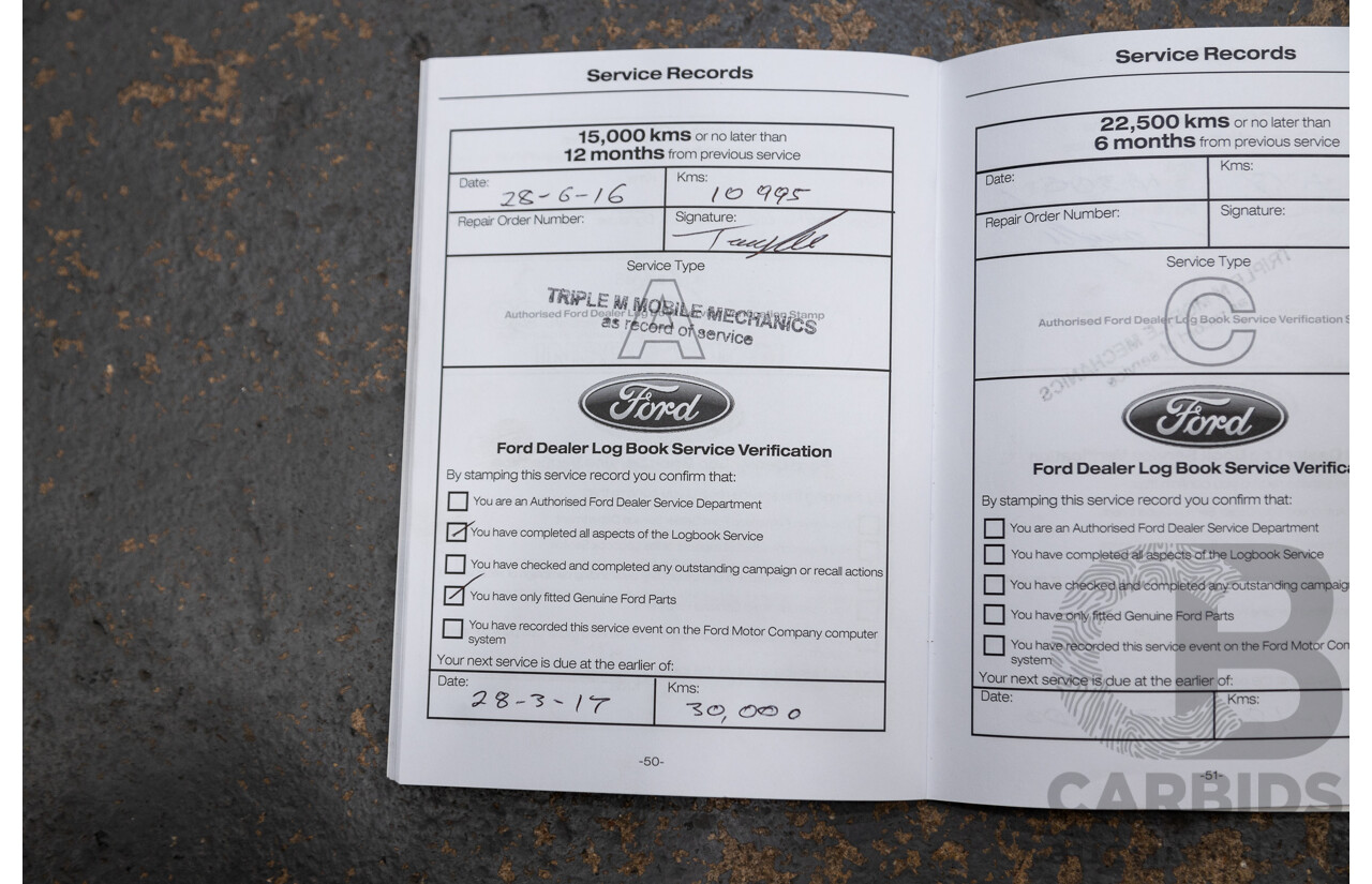 10/2014 Ford Territory TS (rwd) SZ MK2 4d Wagon Grey 4.0L