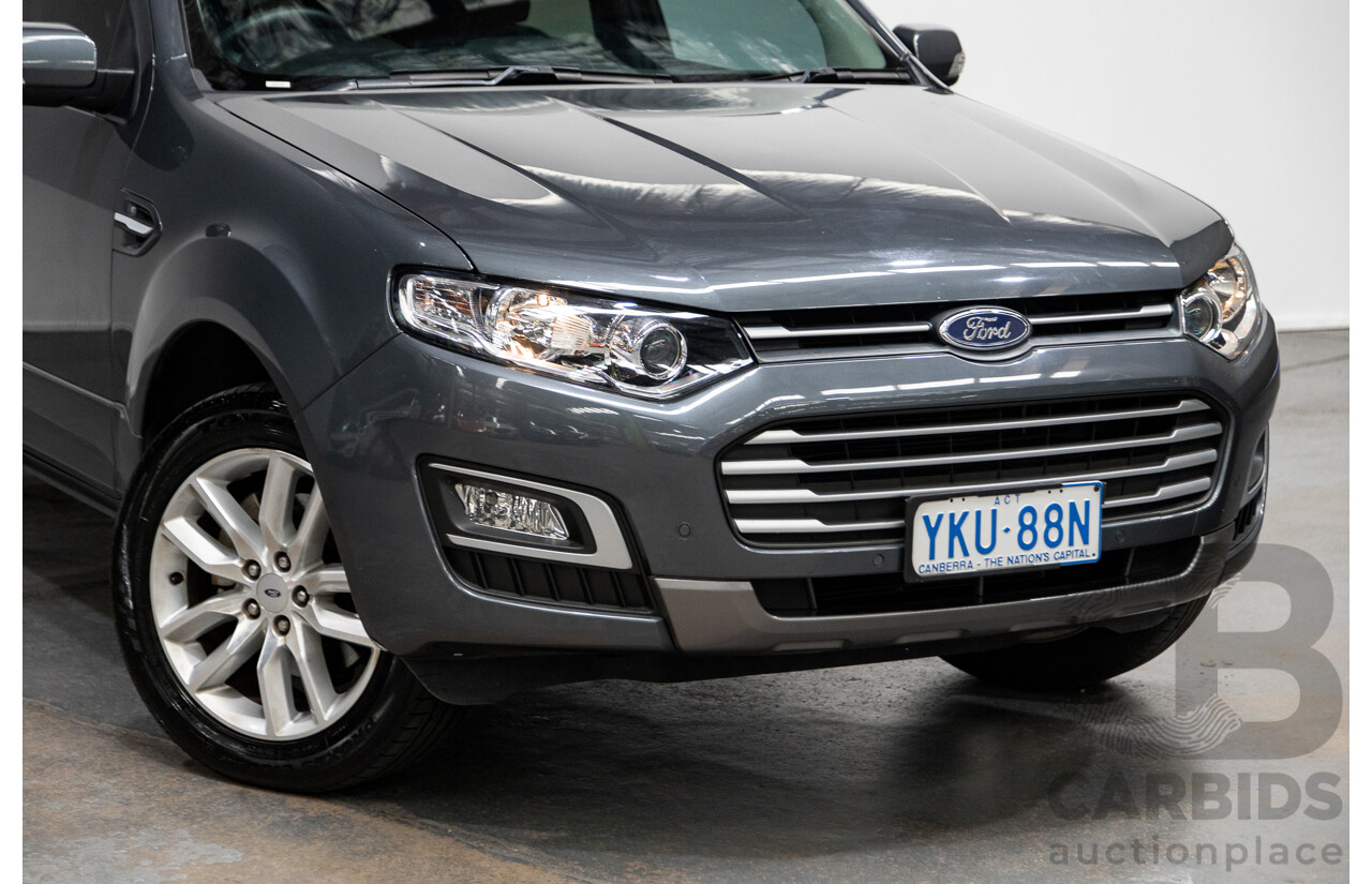 10/2014 Ford Territory TS (rwd) SZ MK2 4d Wagon Grey 4.0L