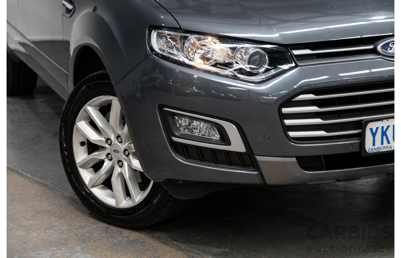 10/2014 Ford Territory TS (rwd) SZ MK2 4d Wagon Grey 4.0L