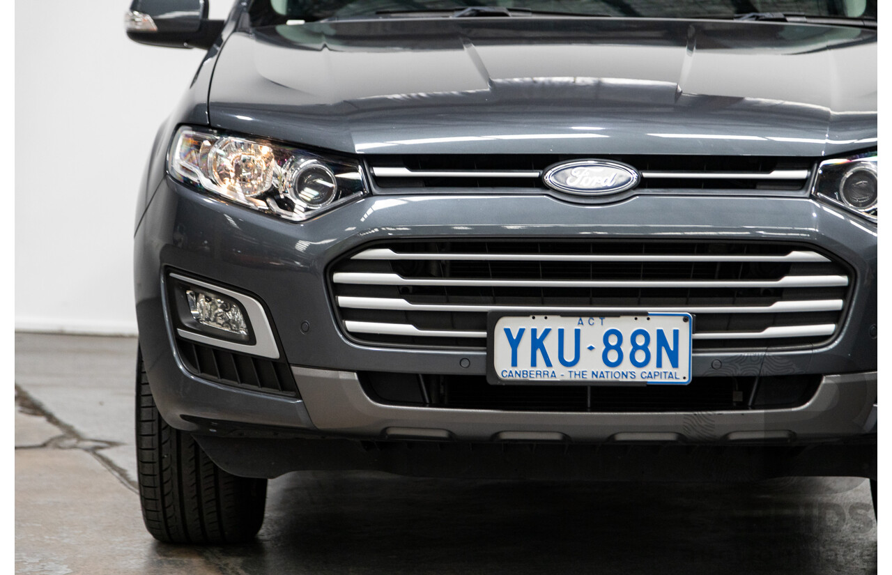 10/2014 Ford Territory TS (rwd) SZ MK2 4d Wagon Grey 4.0L