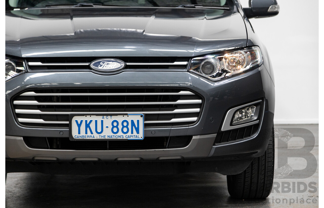 10/2014 Ford Territory TS (rwd) SZ MK2 4d Wagon Grey 4.0L