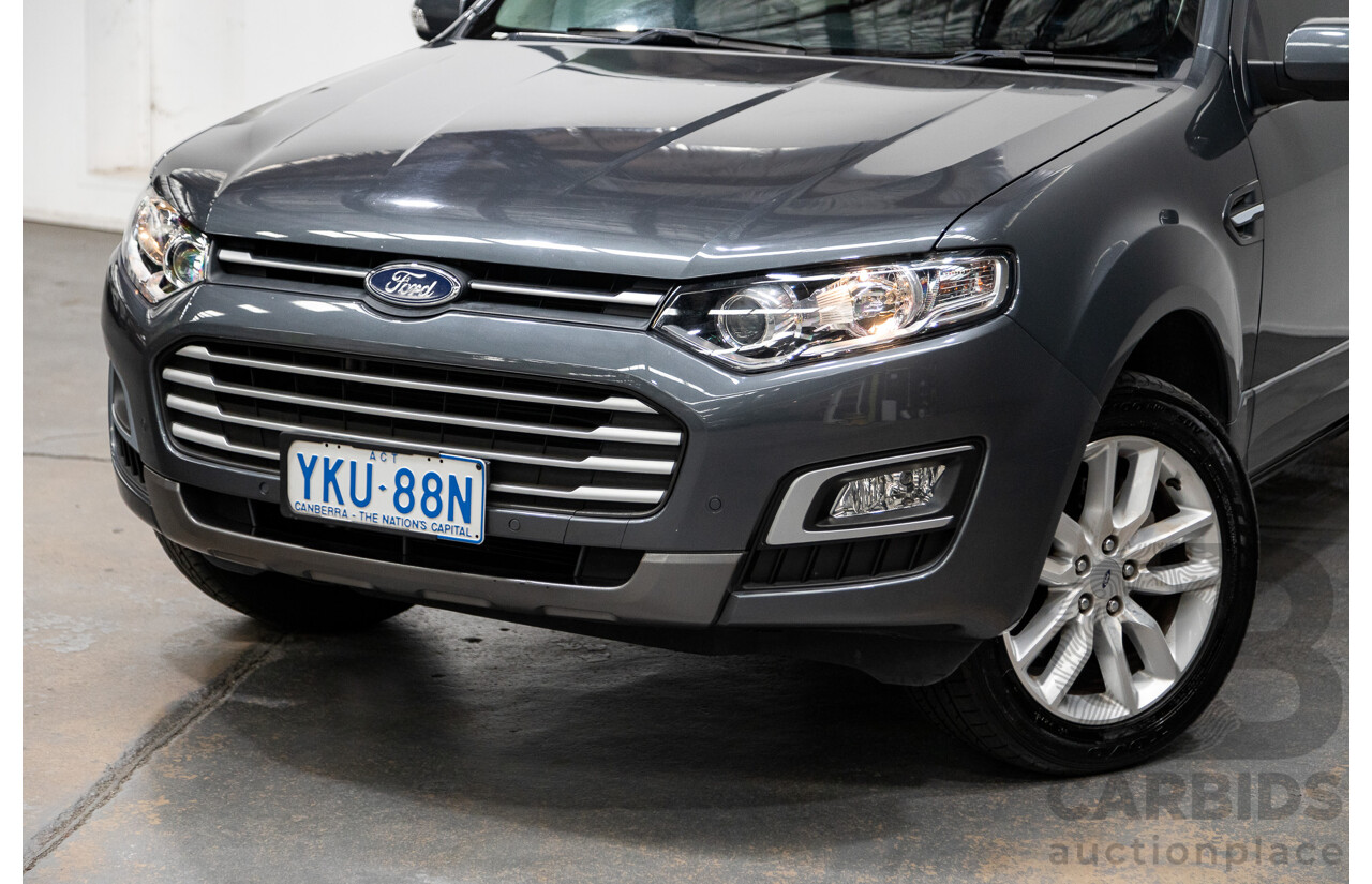 10/2014 Ford Territory TS (rwd) SZ MK2 4d Wagon Grey 4.0L