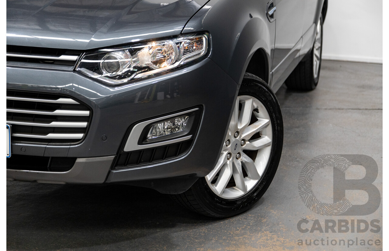 10/2014 Ford Territory TS (rwd) SZ MK2 4d Wagon Grey 4.0L