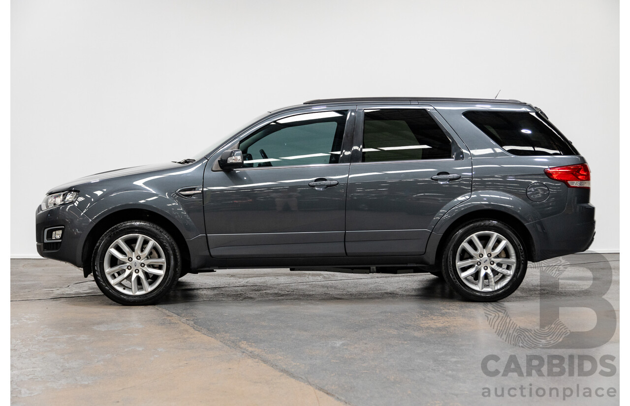 10/2014 Ford Territory TS (rwd) SZ MK2 4d Wagon Grey 4.0L