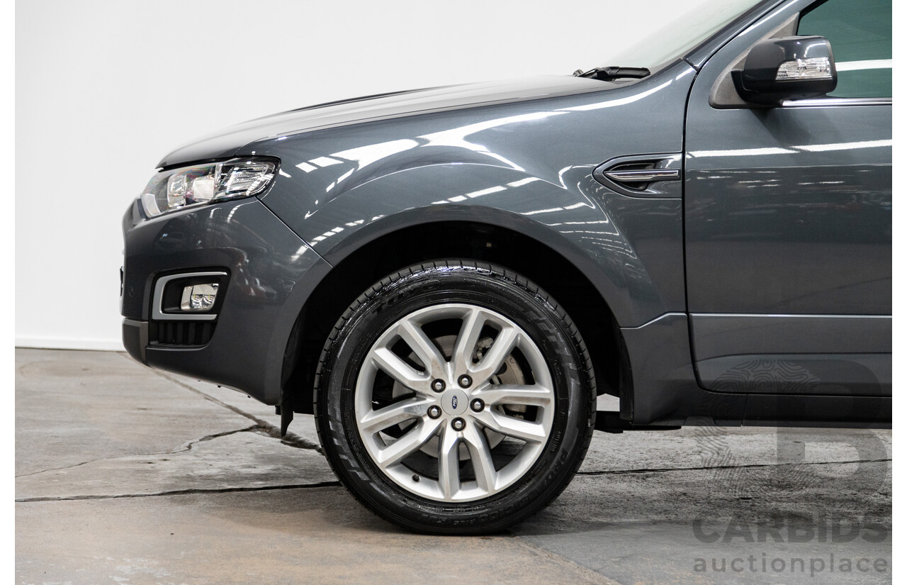 10/2014 Ford Territory TS (rwd) SZ MK2 4d Wagon Grey 4.0L