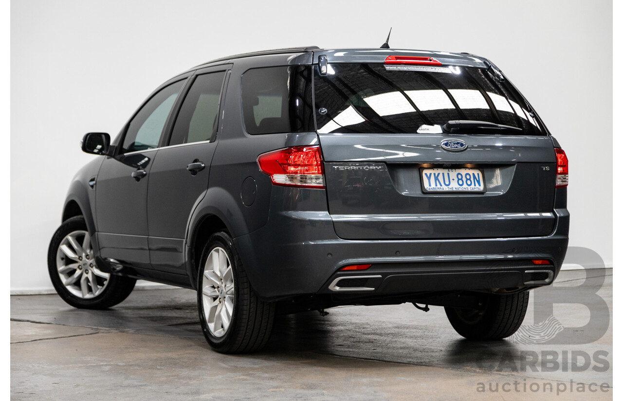 10/2014 Ford Territory TS (rwd) SZ MK2 4d Wagon Grey 4.0L