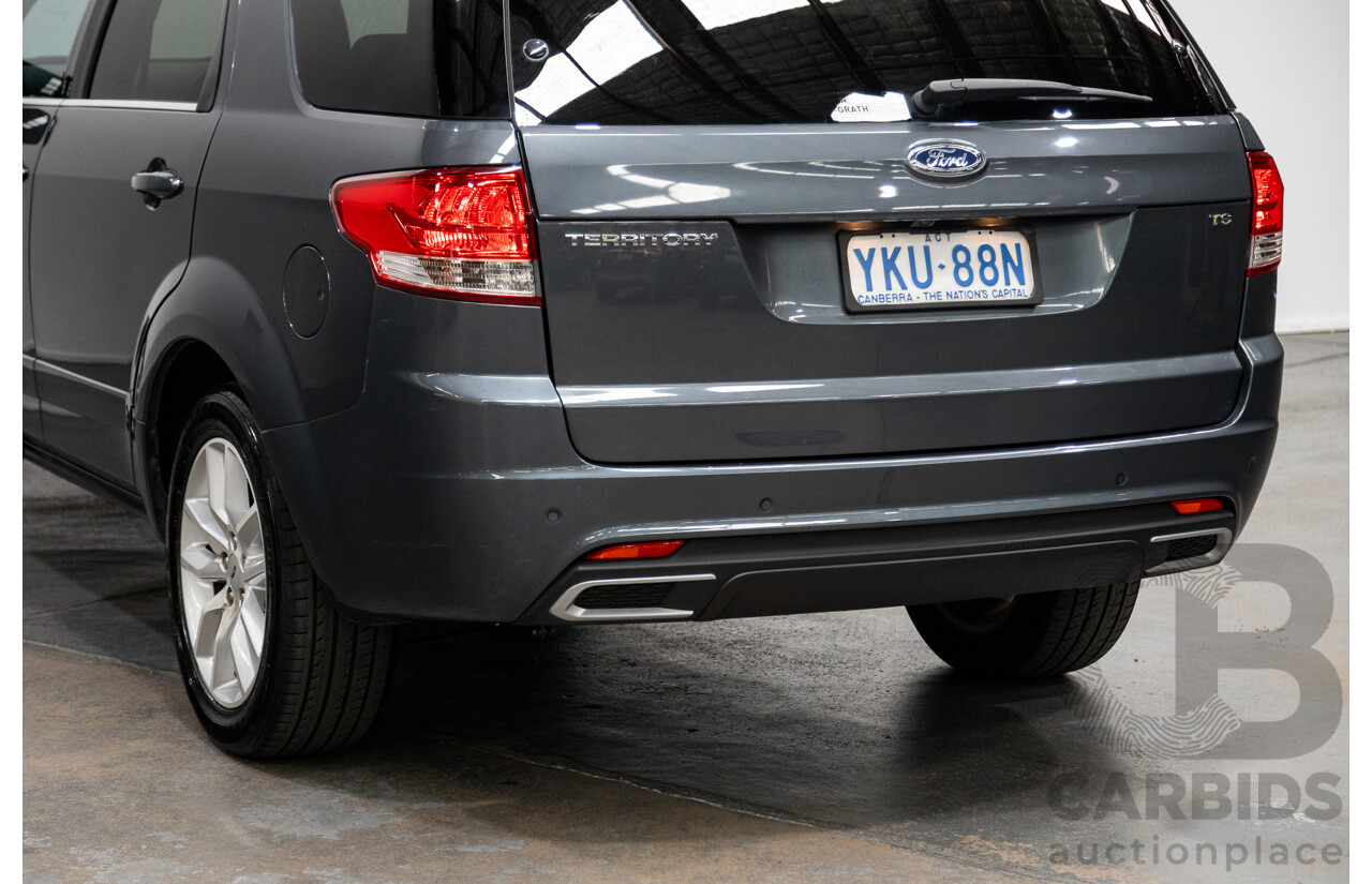 10/2014 Ford Territory TS (rwd) SZ MK2 4d Wagon Grey 4.0L