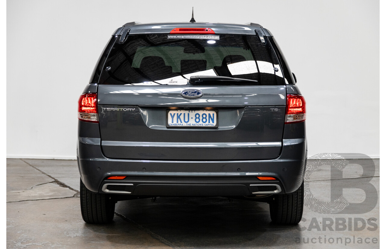 10/2014 Ford Territory TS (rwd) SZ MK2 4d Wagon Grey 4.0L