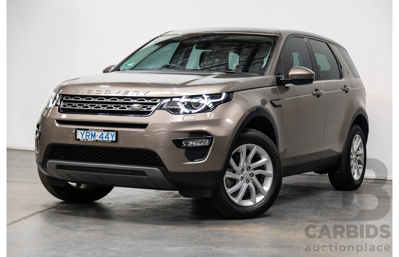 Land Rover Discovery Sport TD4 150 SE (AWD) LC MY17 4D Wagon Kaikoura Stone Brown Turbo Diesel 2.0L