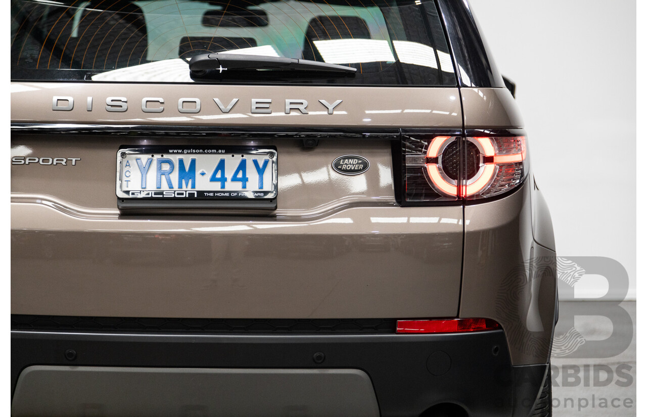 Land Rover Discovery Sport TD4 150 SE (AWD) LC MY17 4D Wagon Kaikoura Stone Brown Turbo Diesel 2.0L
