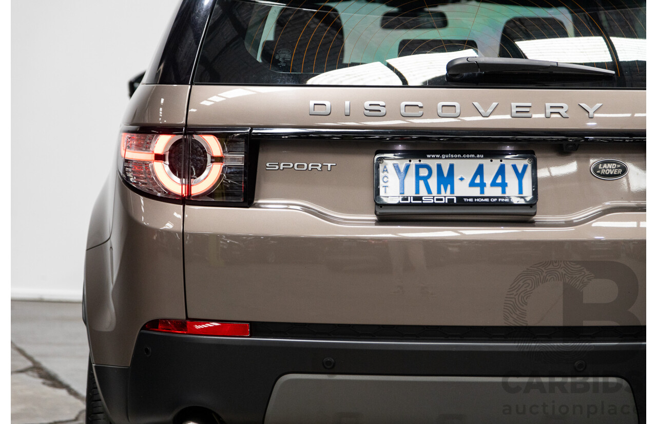 Land Rover Discovery Sport TD4 150 SE (AWD) LC MY17 4D Wagon Kaikoura Stone Brown Turbo Diesel 2.0L