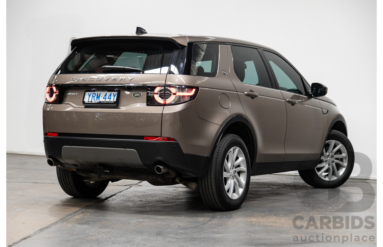 Land Rover Discovery Sport TD4 150 SE (AWD) LC MY17 4D Wagon Kaikoura Stone Brown Turbo Diesel 2.0L