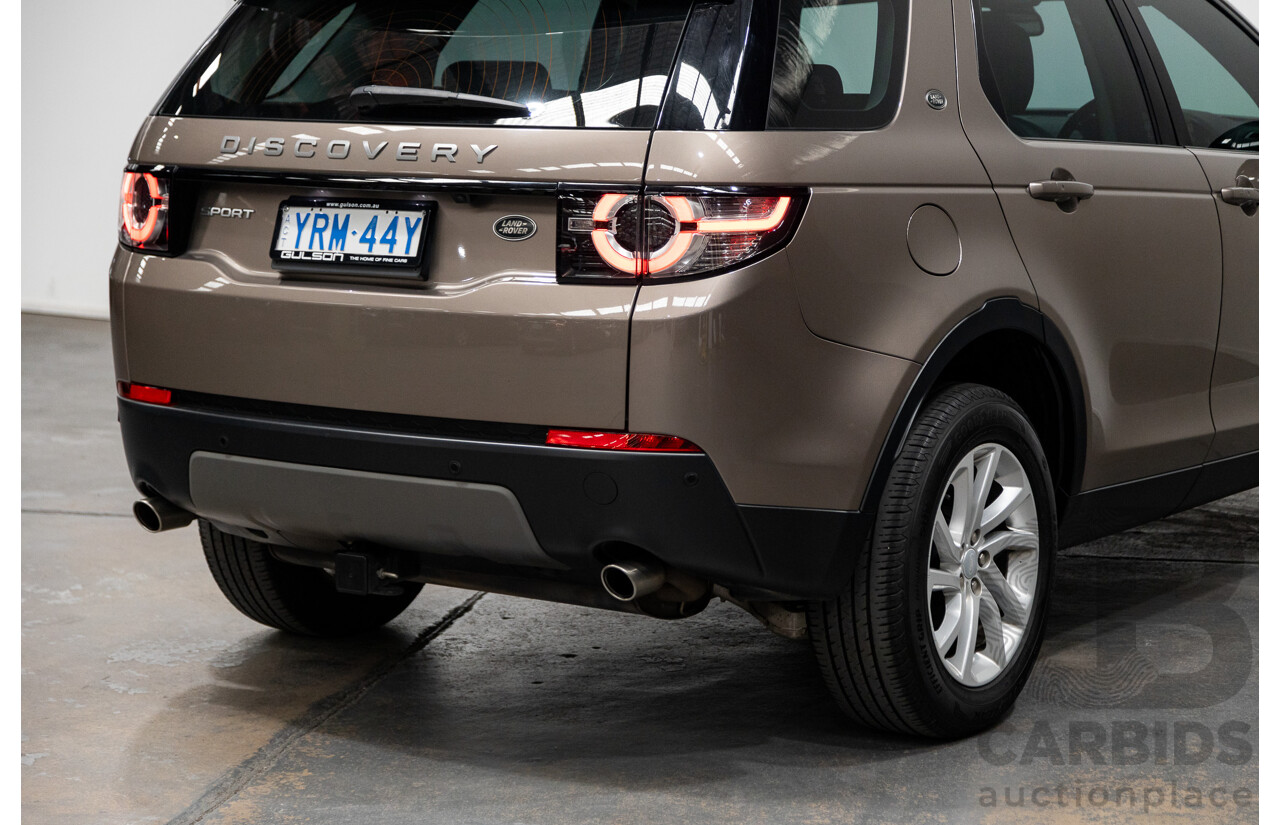 Land Rover Discovery Sport TD4 150 SE (AWD) LC MY17 4D Wagon Kaikoura Stone Brown Turbo Diesel 2.0L