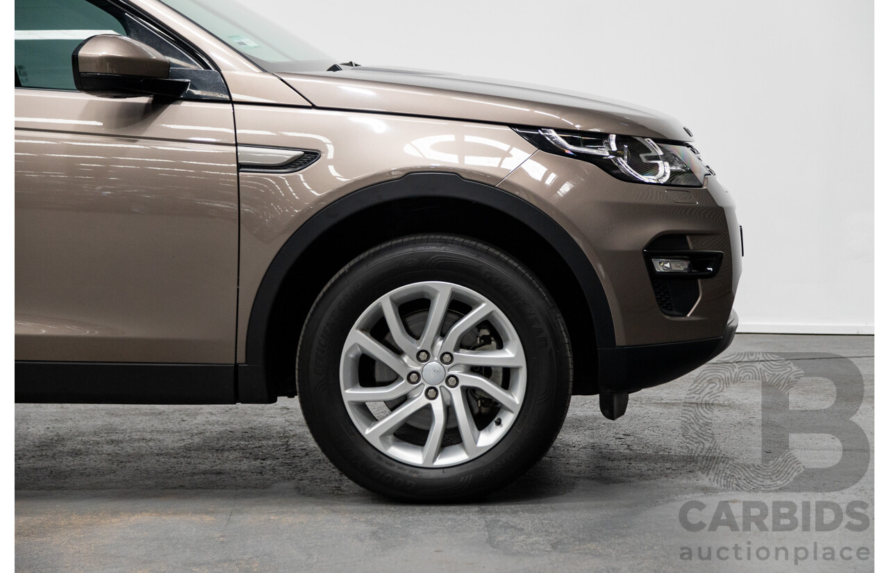 Land Rover Discovery Sport TD4 150 SE (AWD) LC MY17 4D Wagon Kaikoura Stone Brown Turbo Diesel 2.0L