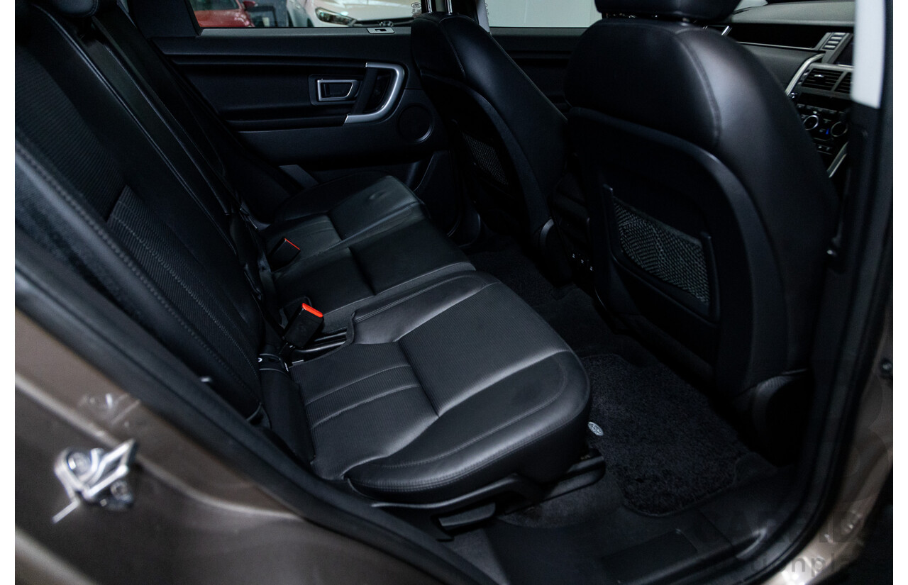 Land Rover Discovery Sport TD4 150 SE (AWD) LC MY17 4D Wagon Kaikoura Stone Brown Turbo Diesel 2.0L