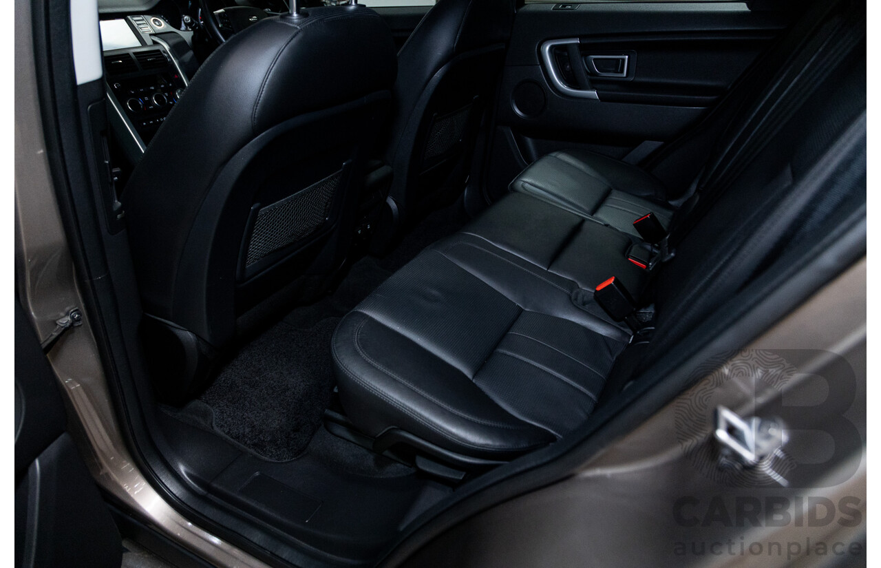 Land Rover Discovery Sport TD4 150 SE (AWD) LC MY17 4D Wagon Kaikoura Stone Brown Turbo Diesel 2.0L