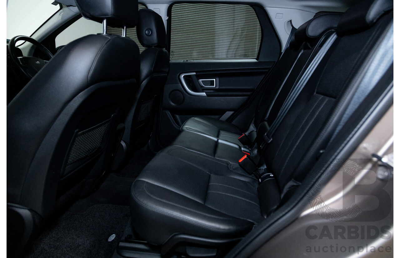 Land Rover Discovery Sport TD4 150 SE (AWD) LC MY17 4D Wagon Kaikoura Stone Brown Turbo Diesel 2.0L