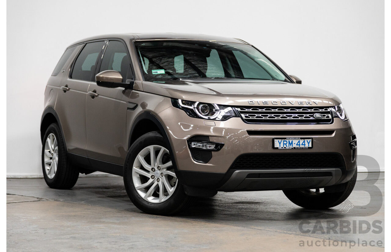 Land Rover Discovery Sport TD4 150 SE (AWD) LC MY17 4D Wagon Kaikoura Stone Brown Turbo Diesel 2.0L