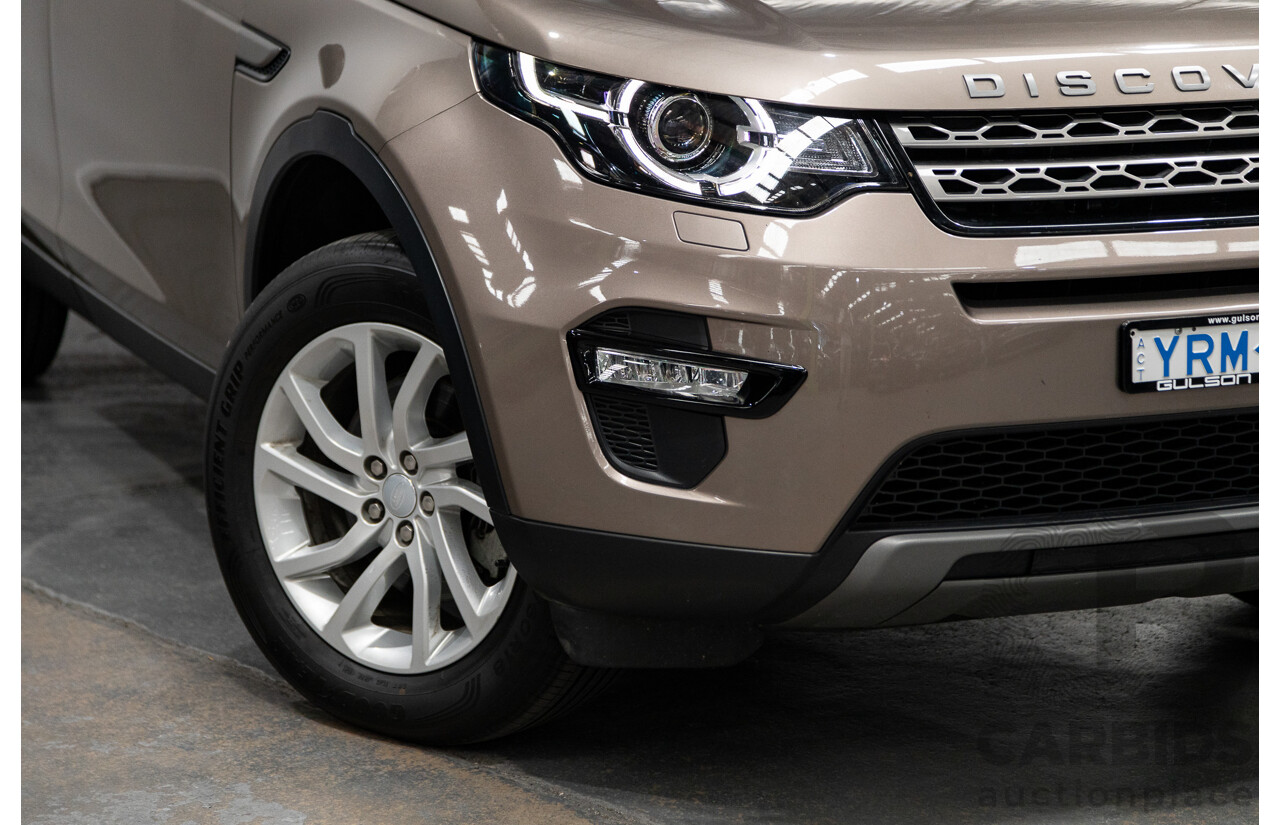 Land Rover Discovery Sport TD4 150 SE (AWD) LC MY17 4D Wagon Kaikoura Stone Brown Turbo Diesel 2.0L