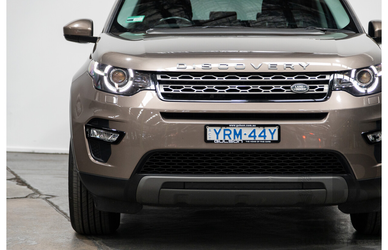 Land Rover Discovery Sport TD4 150 SE (AWD) LC MY17 4D Wagon Kaikoura Stone Brown Turbo Diesel 2.0L