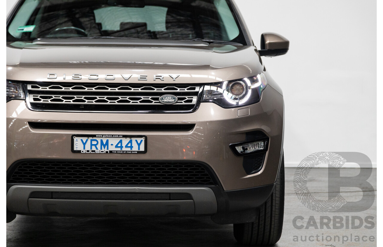 Land Rover Discovery Sport TD4 150 SE (AWD) LC MY17 4D Wagon Kaikoura Stone Brown Turbo Diesel 2.0L