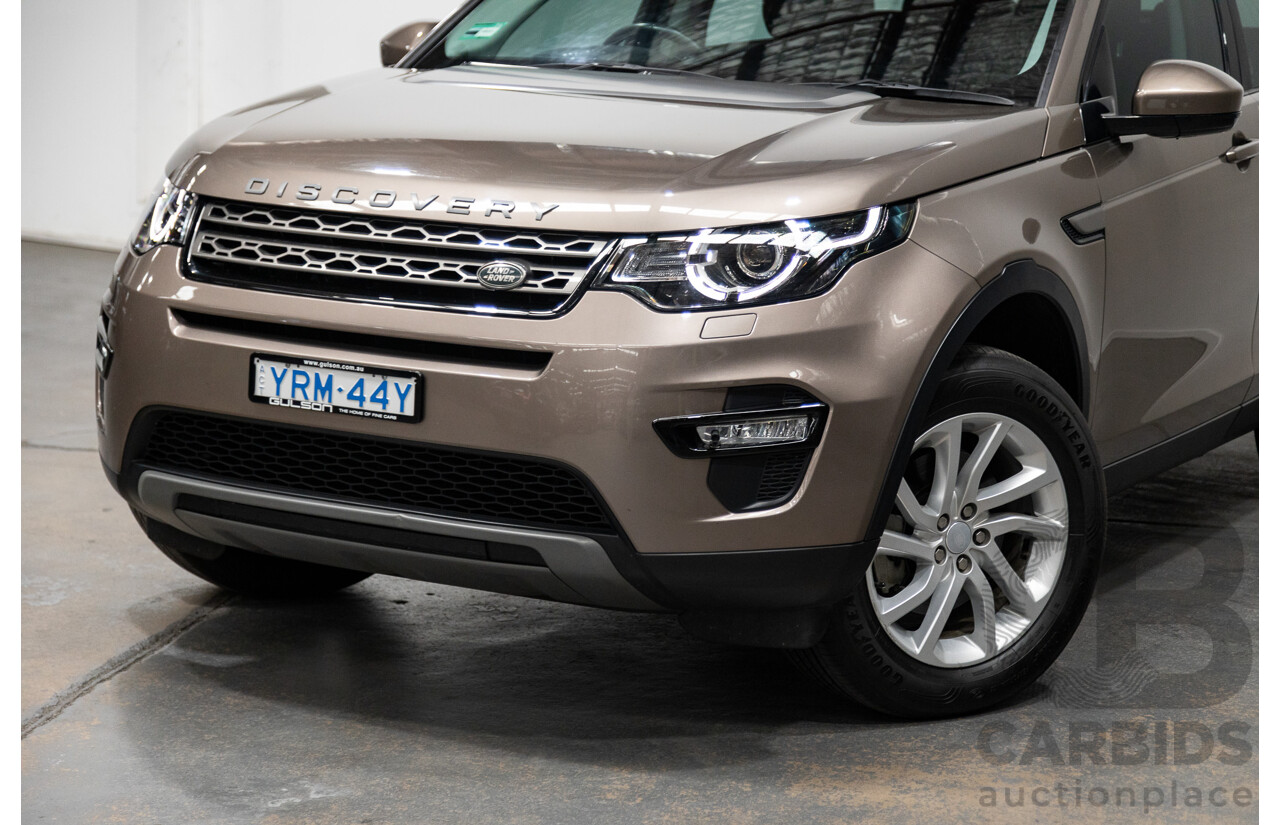 Land Rover Discovery Sport TD4 150 SE (AWD) LC MY17 4D Wagon Kaikoura Stone Brown Turbo Diesel 2.0L