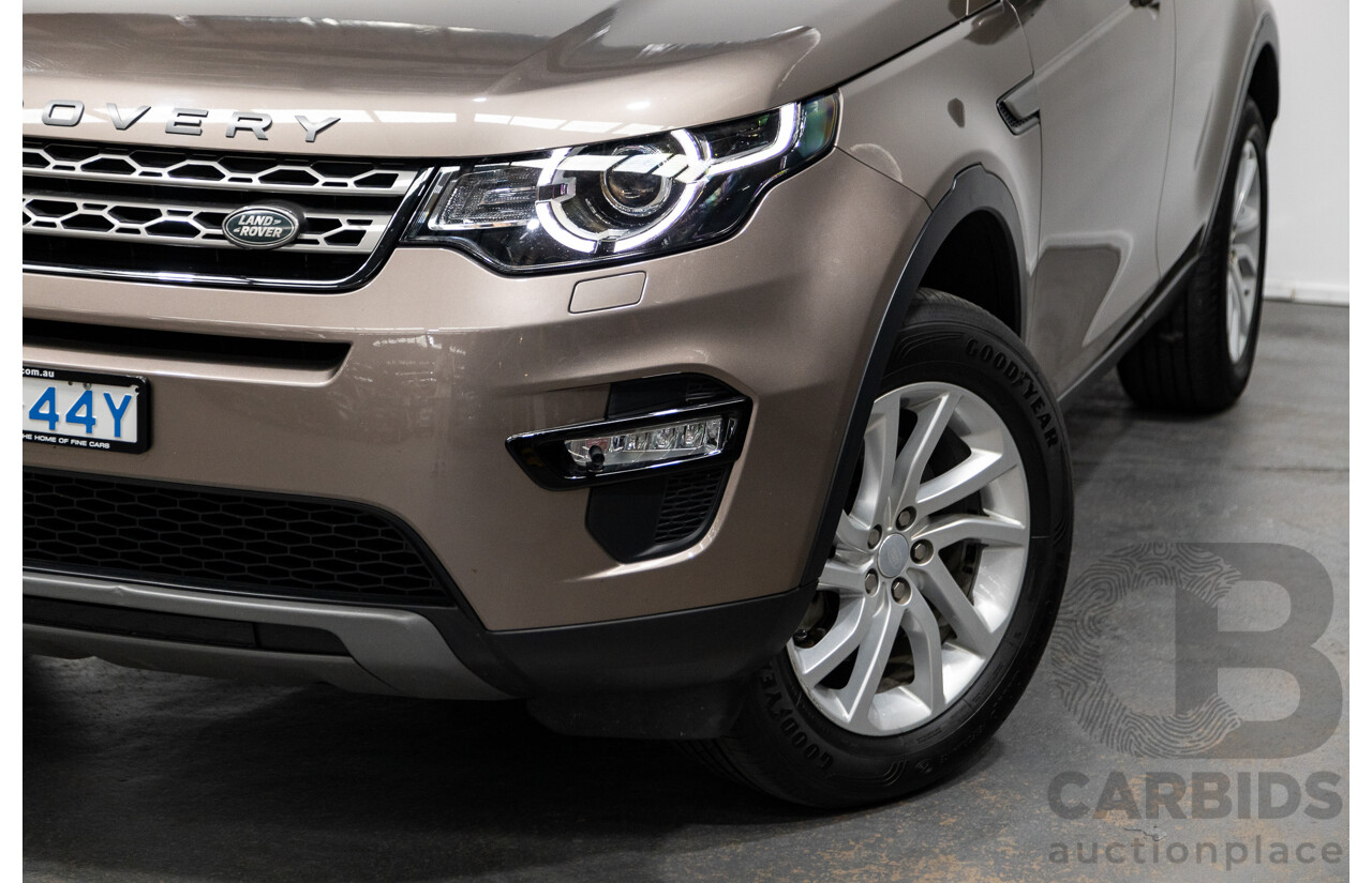 Land Rover Discovery Sport TD4 150 SE (AWD) LC MY17 4D Wagon Kaikoura Stone Brown Turbo Diesel 2.0L