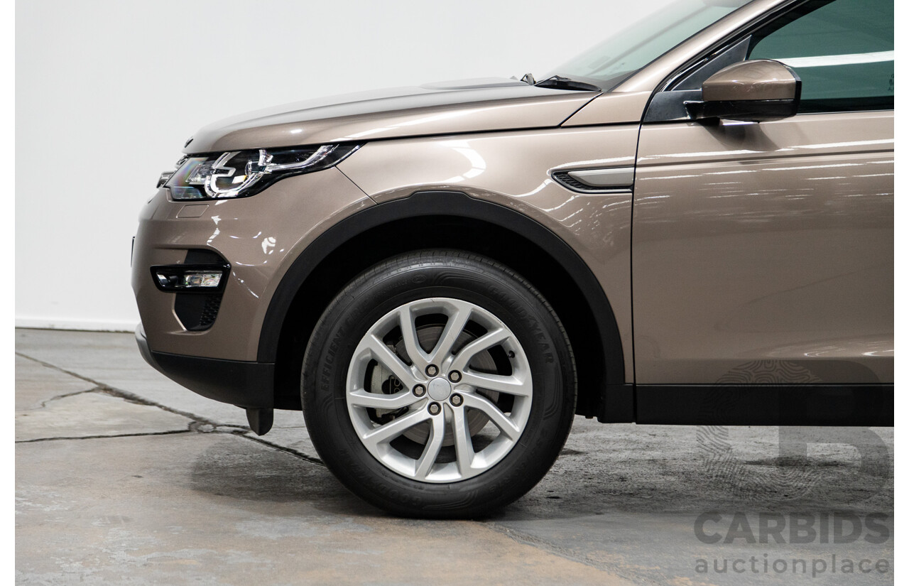 Land Rover Discovery Sport TD4 150 SE (AWD) LC MY17 4D Wagon Kaikoura Stone Brown Turbo Diesel 2.0L