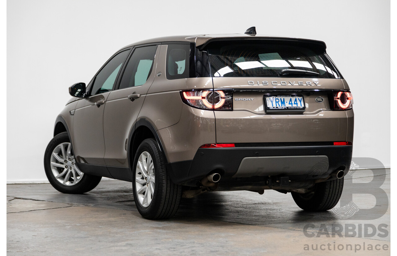 Land Rover Discovery Sport TD4 150 SE (AWD) LC MY17 4D Wagon Kaikoura Stone Brown Turbo Diesel 2.0L