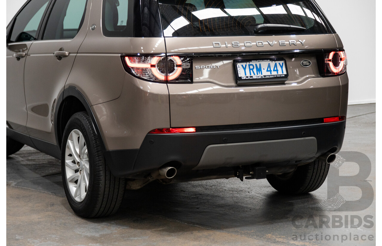 Land Rover Discovery Sport TD4 150 SE (AWD) LC MY17 4D Wagon Kaikoura Stone Brown Turbo Diesel 2.0L