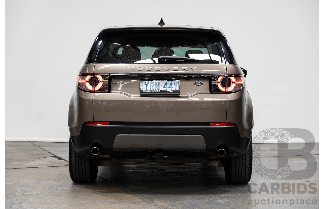 Land Rover Discovery Sport TD4 150 SE (AWD) LC MY17 4D Wagon Kaikoura Stone Brown Turbo Diesel 2.0L
