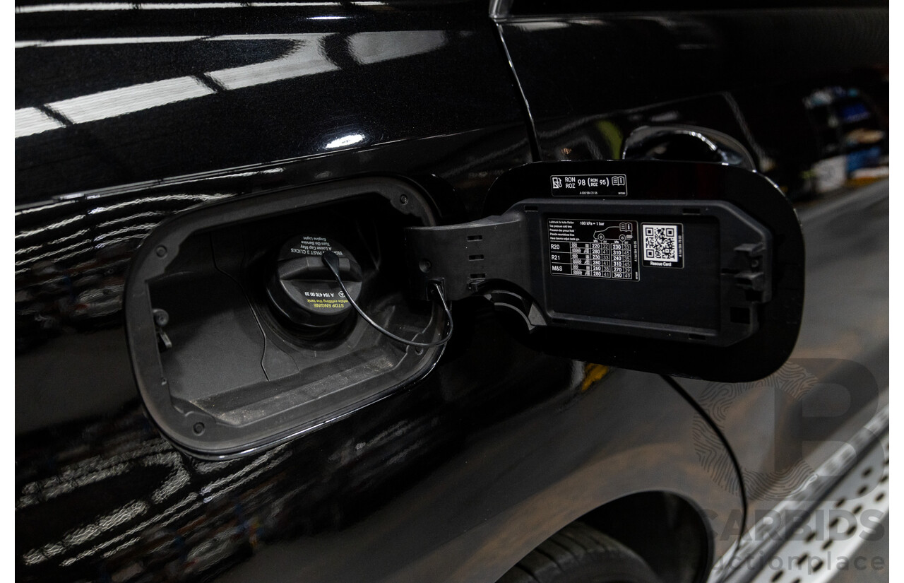 09/2016 Mercedes Benz GLE43 AMG 4Matic (AWD) 166 MY17 4D Wagon Obsidian Black Metallic Twin Turbo V6 3.0L