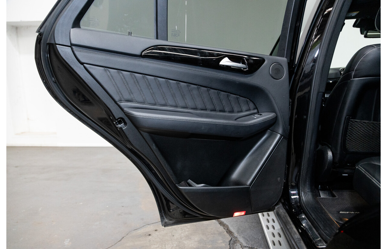 09/2016 Mercedes Benz GLE43 AMG 4Matic (AWD) 166 MY17 4D Wagon Obsidian Black Metallic Twin Turbo V6 3.0L